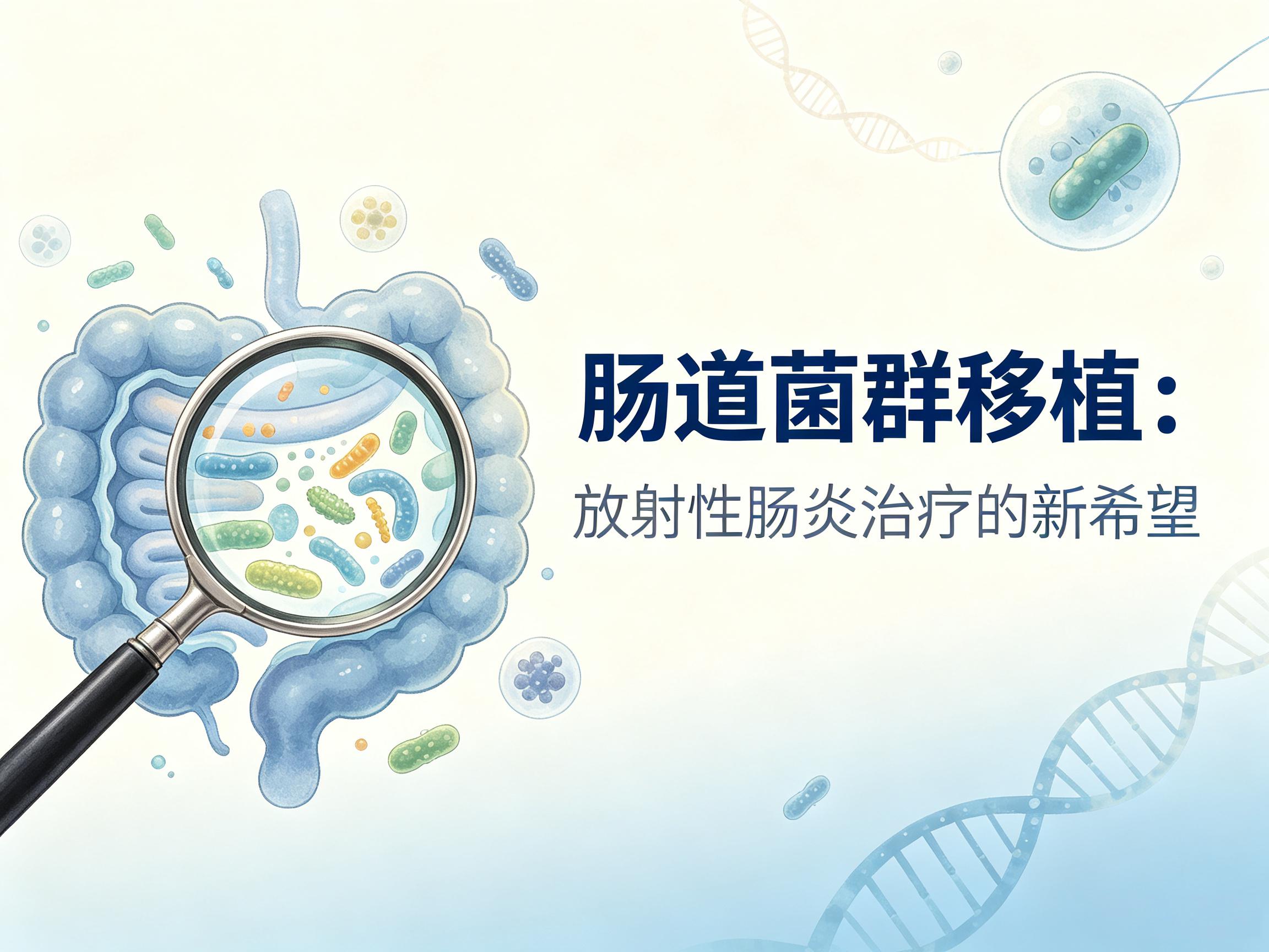 深圳市|第3期 肠道菌群移植：放射性肠炎治疗的新希望