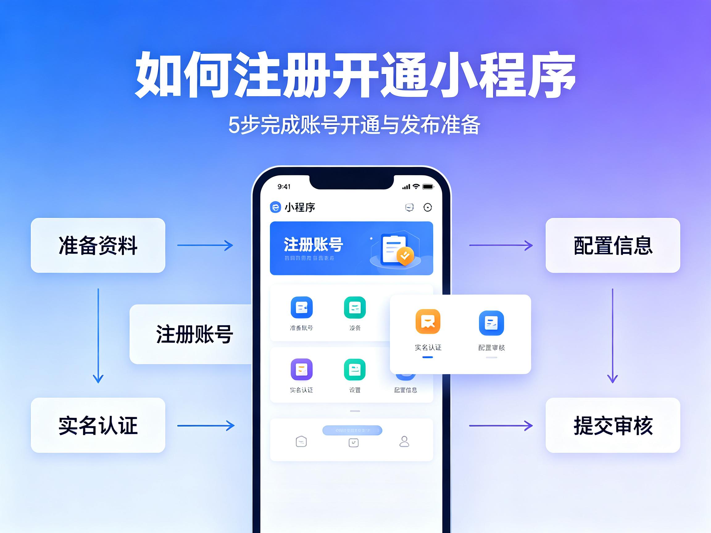 深圳市|如何注册开通备案一个小程序
